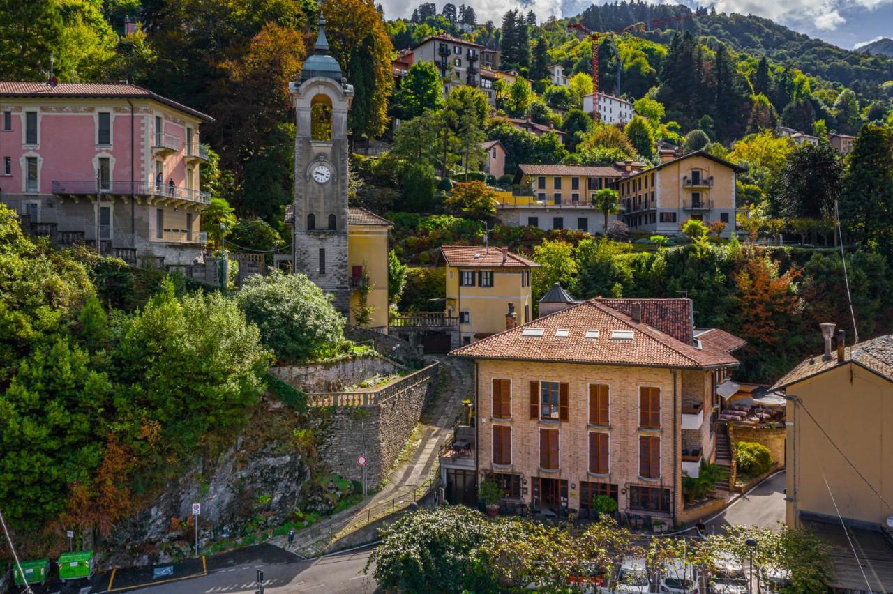 Hotel Ristorante Vapore Faggeto Lario Esterno foto