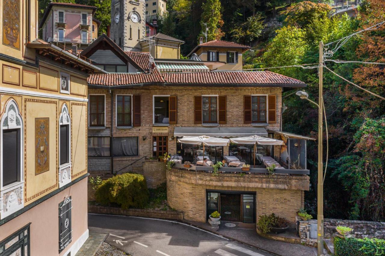 Hotel Ristorante Vapore Faggeto Lario Esterno foto