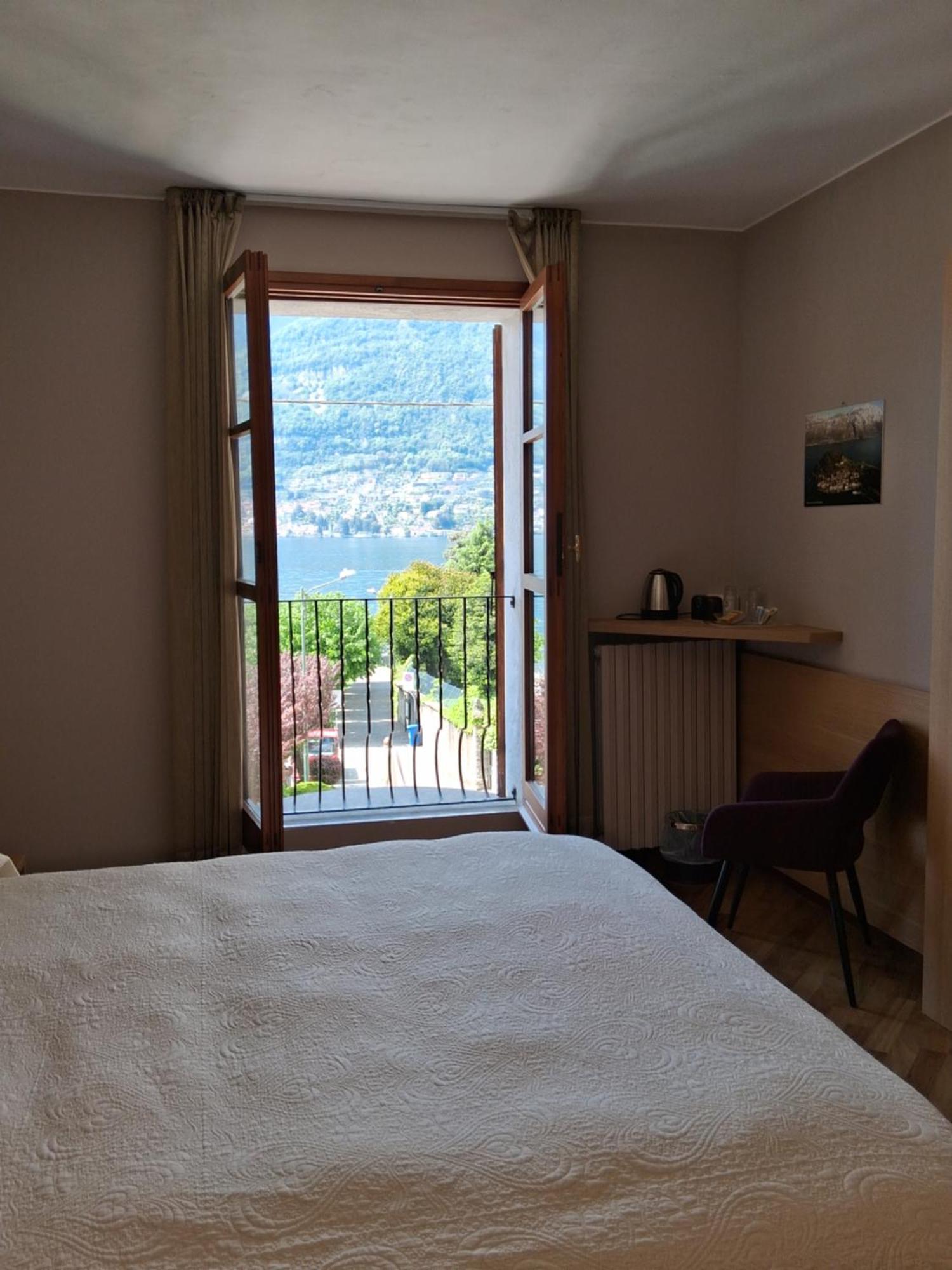 Hotel Ristorante Vapore Faggeto Lario Esterno foto