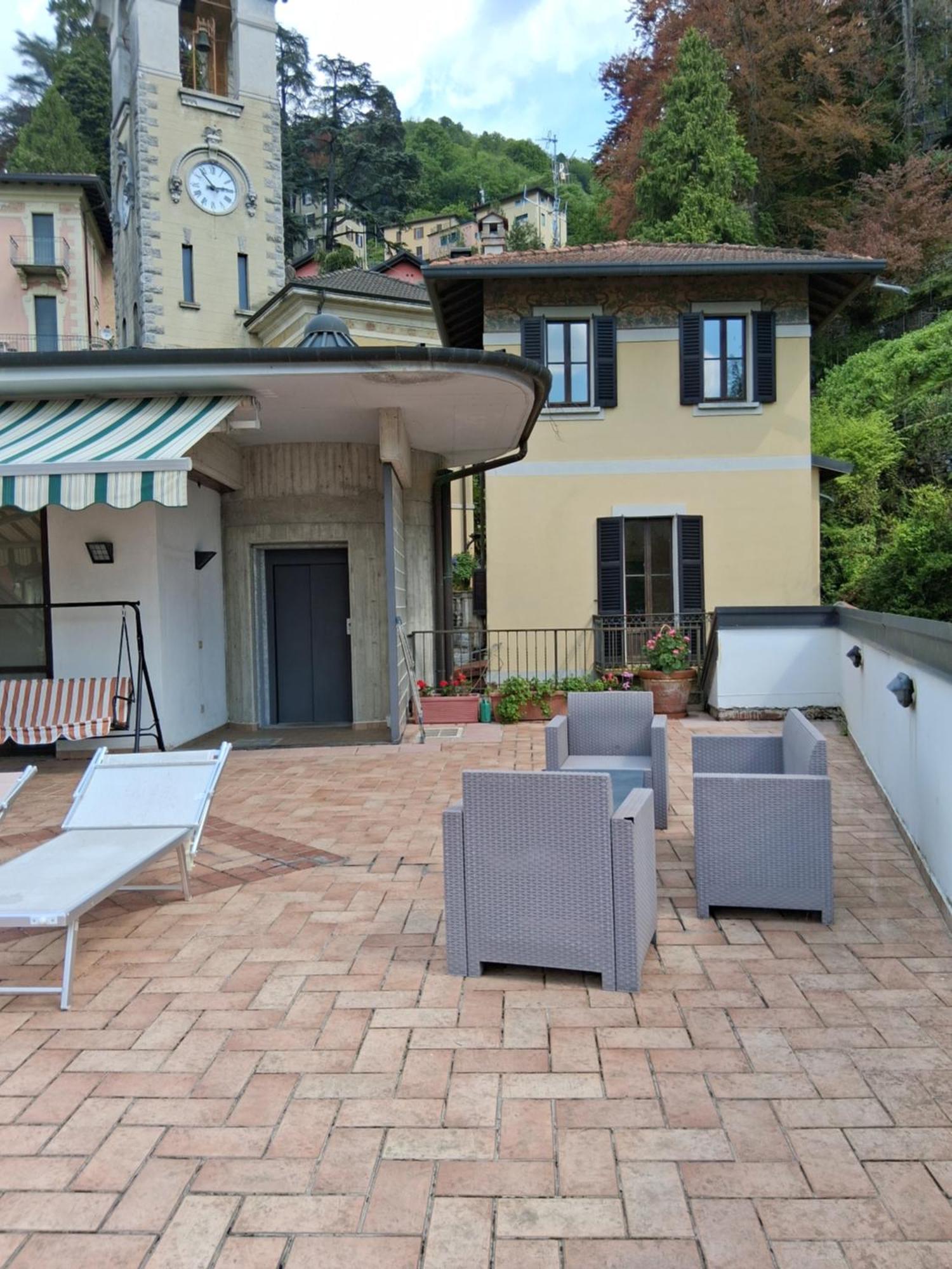 Hotel Ristorante Vapore Faggeto Lario Esterno foto