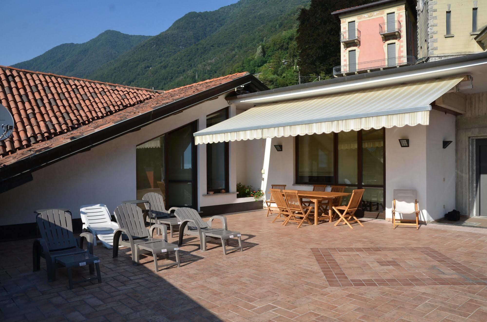 Hotel Ristorante Vapore Faggeto Lario Esterno foto
