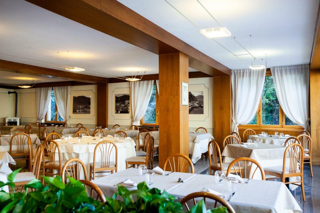 Hotel Ristorante Vapore Faggeto Lario Esterno foto
